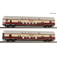 Set řídicího a osobního patrového vozu Sputnik, DR, IV. epocha, TT, Roco 6280045