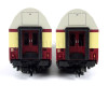 Set řídicího a osobního patrového vozu Sputnik, DR, IV. epocha, TT, Roco 6280045 Set řídicího a osobního patrového vozu Sputnik, DR, IV. epocha, TT, Roco 6280045