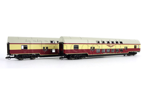 Set dvou patrových vozů Sputnik, DR, IV. epocha, TT, Roco 6280046 Set dvou patrových vozů Sputnik, DR, IV. epocha, TT, Roco 6280046