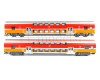 Set dvou patrových vozů B16mnopux, Polregio, VI. epocha, TT, Roco 6280047