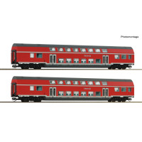 Set dvou osobních patrových vozů, DB AG, VI. epocha, TT, Roco 6290072
