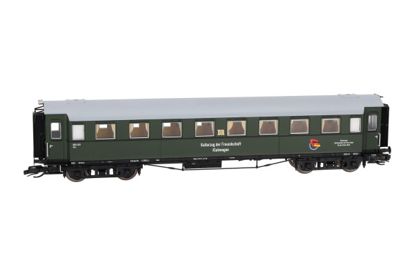Osobní vůz C4Ü Sa 07, "Kulturzug", DR, III. epocha, s osvětlením, TT, Saxonia 120222