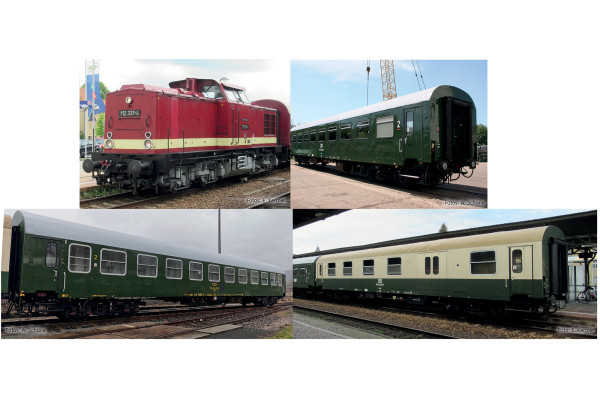 Set osobního vlaku „Museumszug der OSEF e.V.“, VI. epocha, TT, jednorázová série 2026, Tillig 01121 E