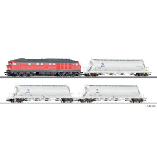 Set nákladního vlaku s lokomotivou BR 232, DB AG, V. epocha, digitální verze, TT, Tillig 01215 Set nákladního vlaku s lokomotivou BR 232, DB AG, V. epocha, digitální verze, TT, Tillig 01215