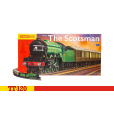 Základní set osobního vlaku a parní lokomotivy Flying Scotsman, LNER, zvuková verze, TT, Hornby TT1001TXSM