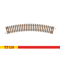 Oblouková kolej, R1 267 mm, 30°, TT, Hornby TT8003