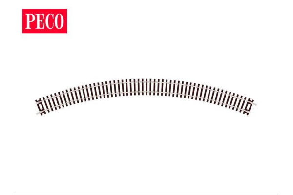 Oblouková kolej SETRACK, poloměr 496 mm, 45˚, H0, Peco ST-231