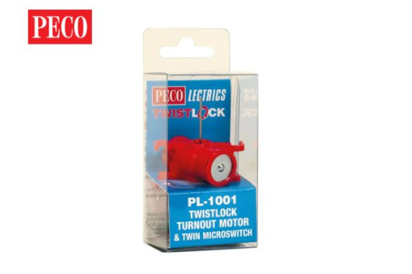 Přestavník elektromagnetický TwistLock, s dvojitým mikrospínačem, PECO PL-1001