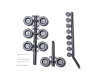 Sada kol pro T-815-7, civilní, H0, SDV 1098 Sada kol pro T-815-7, civilní, H0, SDV 1098