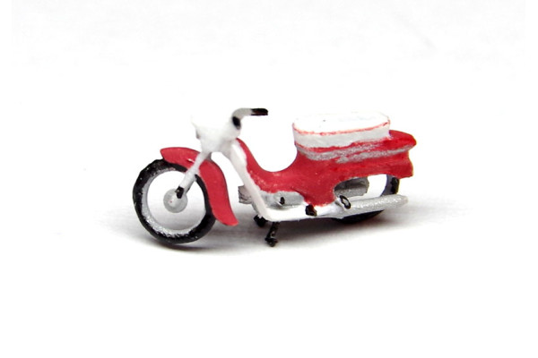 Motocykl Jawa 50 na stojanu, nebarvený, TT, TT Jeník TTJ09