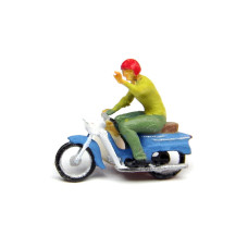 Motocykl Jawa 50, s mávajícím jezdcem, nebarvený, TT, TT Jeník TTJ12
