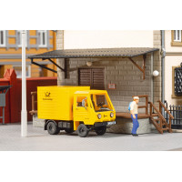 Automobil Multicar M25, skříňová nástavba, pošta, H0, Auhagen 66048
