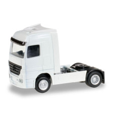 Stavebnice tahače Mercedes-Benz Actros, bílý, 2 kusy, TT, Herpa 084406