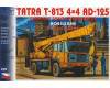 Stavebnice Tatra 813 4x4 AD125, jeřáb, H0, SDV 429