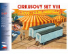 Stavebnice cirkusového setu VIII, nákladní přívěsy, H0, SDV 482