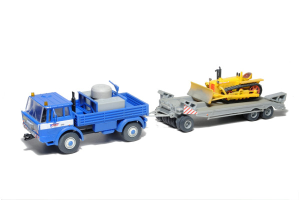 Stavebnice Tatra 813 4×4 TP, P-20, Zetor Super P, H0, SDV 497