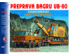 Stavebnice Tatra 813 6×6 TP, P-50, bagr Nobas 80, H0, SDV 499