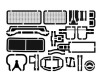 Stavebnice - Volvo F89-32, 6x2 - tahač návěsů, detailní kabina, TT, Štěpnička 130b