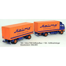 Stavebnice, Volvo F88/89 skříňová nástavba, detailní kabina, Malimo, TT, Štěpnička 163cb Stavebnice, Volvo F88/89 skříňová nástavba, detailní kabina, Malimo, TT, Štěpnička 163cb