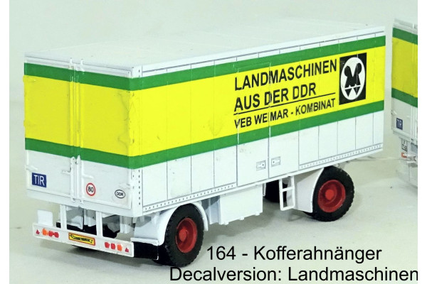 Stavebnice, vlek – skříňová nástavba, Landmaschinen, TT, Štěpnička 164g