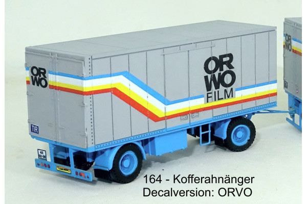 Stavebnice, vlek – skříňová nástavba, ORWO Film, TT, Štěpnička 164k Stavebnice, vlek – skříňová nástavba, ORWO Film, TT, Štěpnička 164k