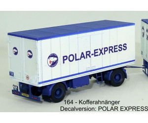 Stavebnice, vlek – skříňová nástavba, Polar Express, TT, Štěpnička 164i