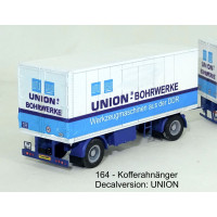 Stavebnice, vlek – skříňová nástavba, Union Gera, TT, Štěpnička 164d Stavebnice, vlek – skříňová nástavba, Union Gera, TT, Štěpnička 164d