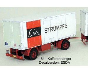 Stavebnice, vlek – skříňová nástavba, Esda Strümpfe, TT, Štěpnička 164j