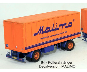 Stavebnice, vlek – skříňová nástavba, Malimo, TT, Štěpnička 164c