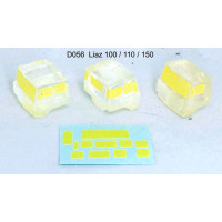 Zakrývací masky pro čiré kabiny Liaz 100 / 110 / 150, TT, Štěpnička D056