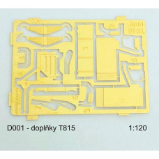 T 815 - stěrače, zrcátka, ochr. rám, stupačky, TT, Štěpnička D001