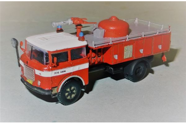 Stavebnice, Škoda 706 RTH PLF TOTAL, práškový automobil, čirá kabina, TT, Štěpnička 123a