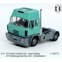Stavebnice, Tatra 815-2 4×4, tahač návěsů, spací kabina, TT, Štěpnička 213 Stavebnice, Tatra 815-2 4×4, tahač návěsů, spací kabina, TT, Štěpnička 213