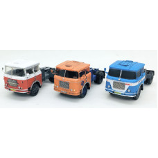 Stavebnice, Škoda 706 RTTN tahač návěsů, detailní kabina 2. generace se 2 světly, obtisky ČSAD, TT, Štěpnička 125f