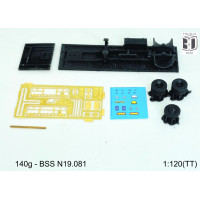 Stavebnice, návěs N19.081, bez plachty, bez bočnic, TT, Štěpnička 140g