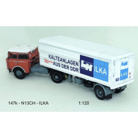 Stavebnice, chladírenský návěs Orličan N13CH, ILKA, TT, Štěpnička 147k