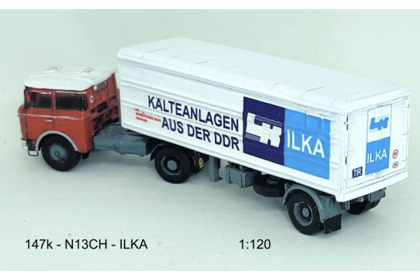 Stavebnice, chladírenský návěs Orličan N13CH, ILKA, TT, Štěpnička 147k