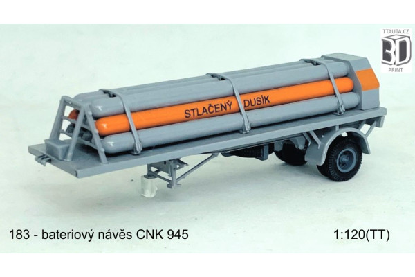 Stavebnice, bateriový návěs CNK 945, TT, Štěpnička 183