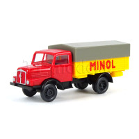 Nákladní auto H3A, MINOL, korba s plachtou, TT, Tillig 19077
