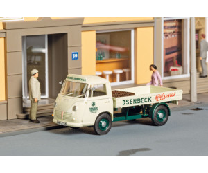 Automobil Goliath Express 1100, plochý, pivovar Isenbeck, H0, Auhagen 66044