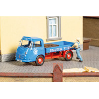 Automobil Goliath Express 1100, plochý, pivovar Wittingen, H0, Auhagen 66045