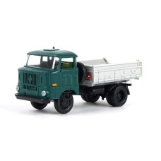 IFA W50L, trojstranný sklápěč, modrozelená, TT, Haedl 121010-12