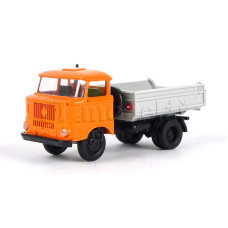IFA W50L, trojstranný sklápěč, pastelově oranžová, TT, Haedl 121010-15