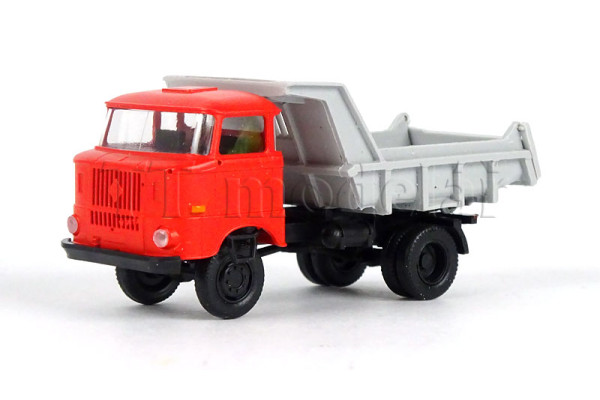 IFA W50LA, sklápěčka, červená, TT, Haedl 121021-11