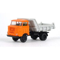 IFA W50LA, sklápěčka, oranžová, TT, Haedl 121021-15