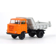 IFA W50LA, sklápěčka, oranžová, TT, Haedl 121021-15