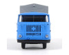 IFA W50L, prodloužená kabina, dřevěná korba, plachta a zadní nakládací plošina, světle modrá, TT, Haedl 121047-03