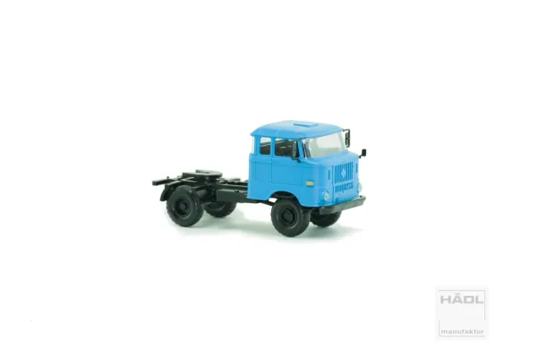 IFA W50LA, tahač návěsů, balonová kola, světle modrá, TT, Haedl 121049-03