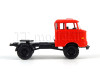 IFA W50LA, tahač návěsů, prodloužená kabina, balonová kola, červená, TT, Haedl 121049-11 IFA W50LA, tahač návěsů, prodloužená kabina, balonová kola, červená, TT, Haedl 121049-11