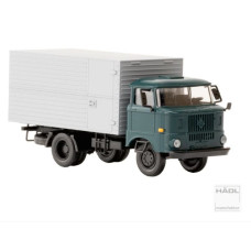 IFA W50L, se skříní z ocelového plechu, modrozelená, TT, Haedl 121054-12